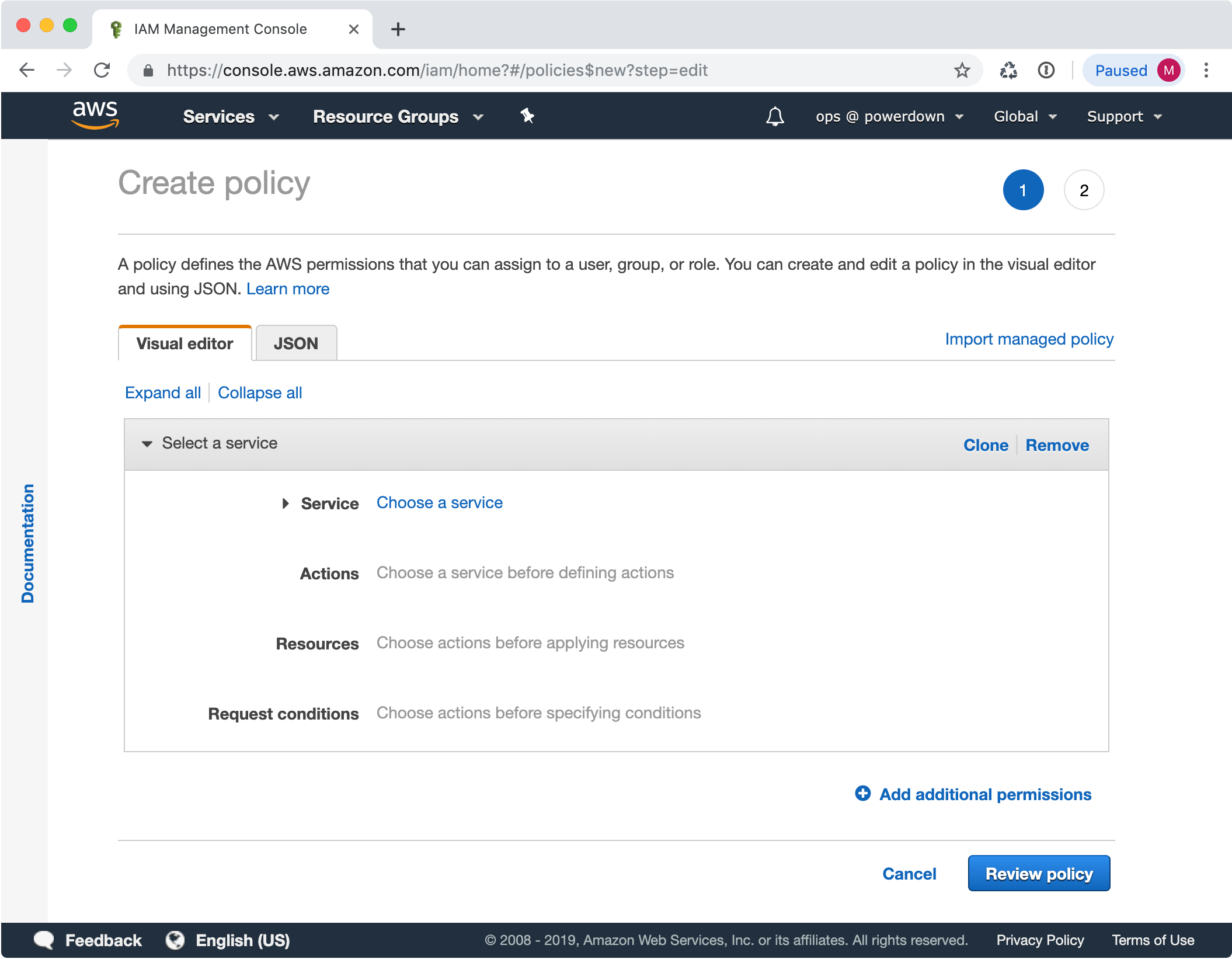 Policy Create