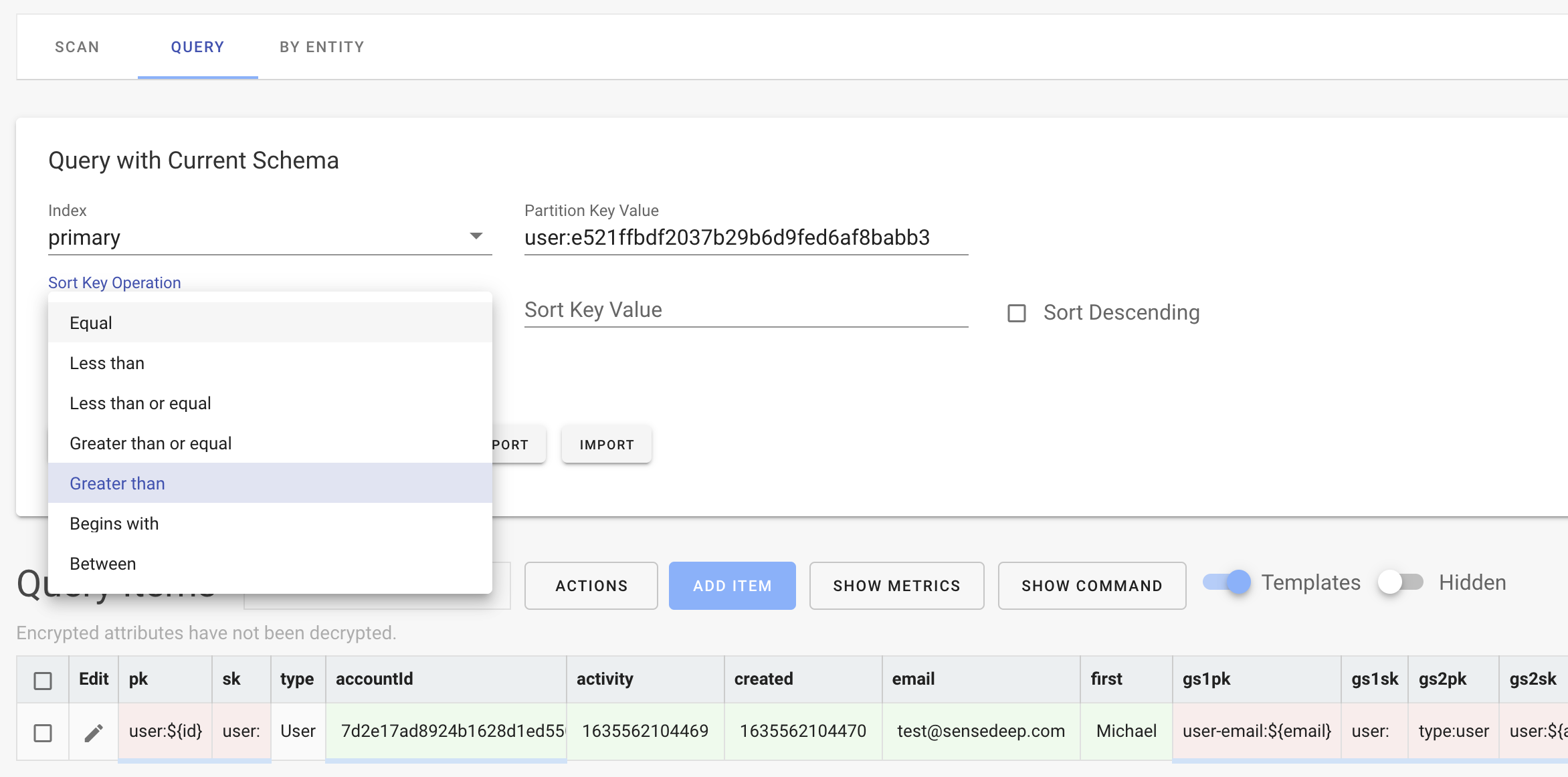 table-query-by-query