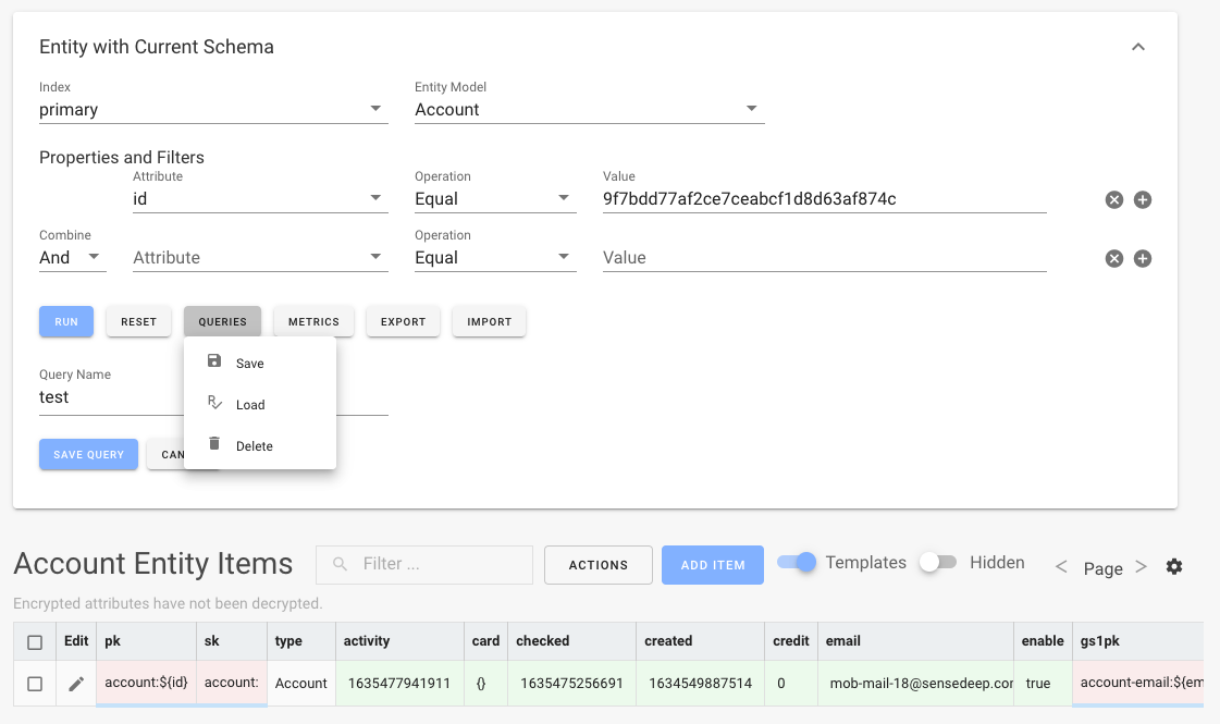 Table Query